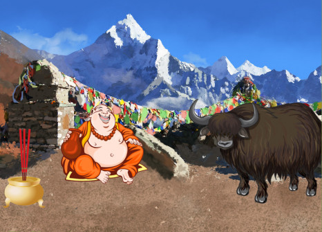 ¡Evádete en Nepal con tus compañeros!